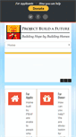 Mobile Screenshot of projectbuildafuture.org